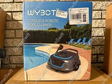 WYBOT A1 Cordless Robotic Pool Cleaner 120 Min Run Time Fast Charge, NEW!