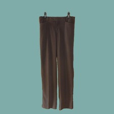Vintage Patrick Cox Wannabe Brown Slacks 80s UK Size L