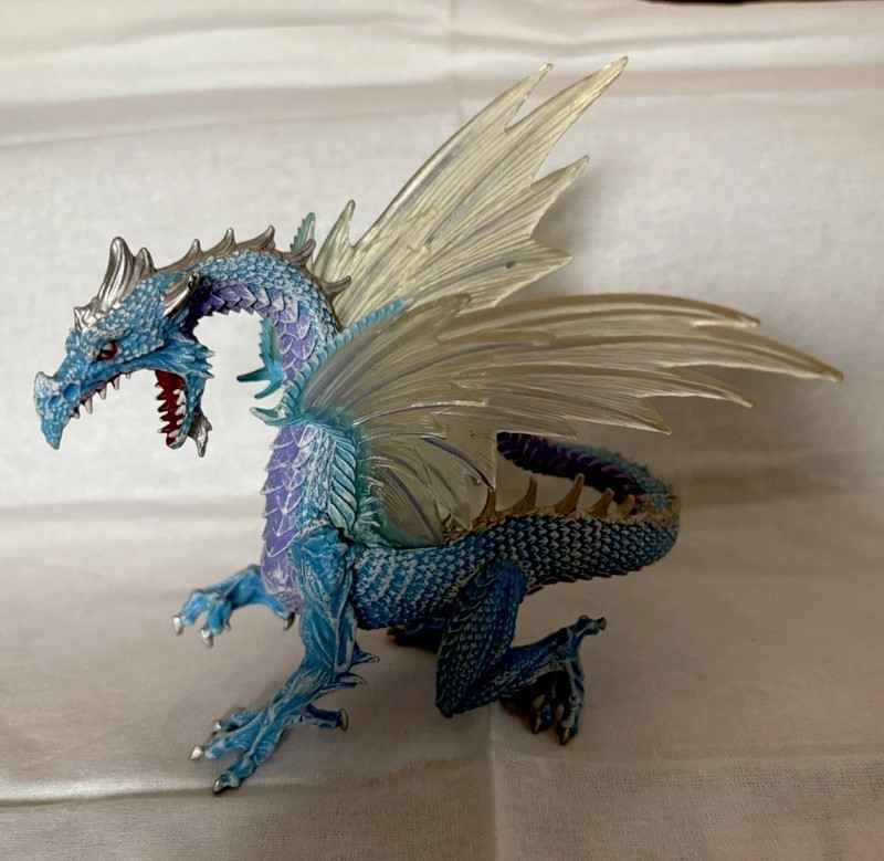 Ice Dragon Toy by Safari LTD Mythical Fantasy Figure Mythical Creature