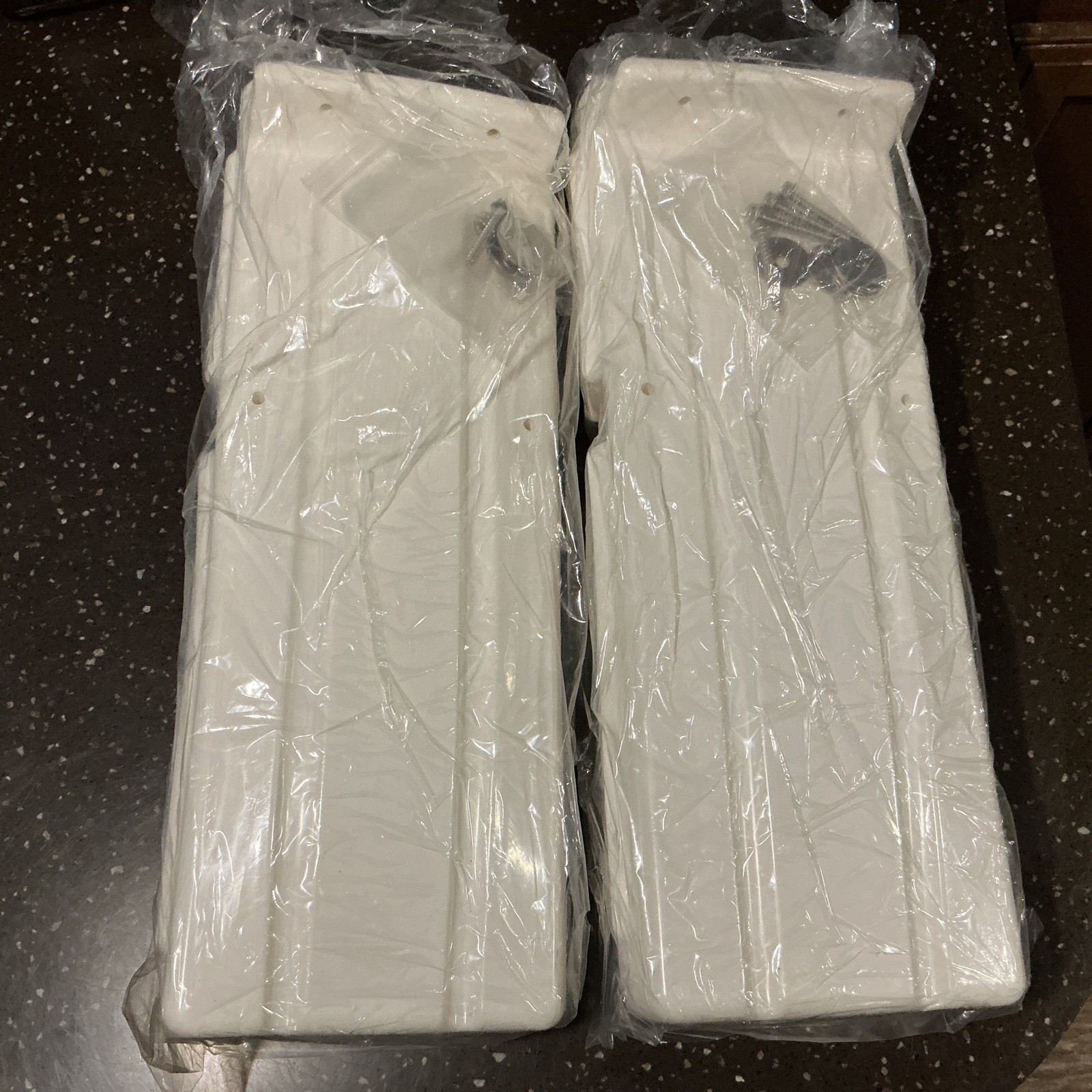 Dock Bumper Fenders - Boat Dock Bumpers for Edge or Side - Marine Fender -White-