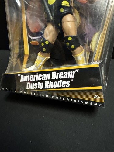 WWE Legends Elite Series #1 American Dream Dusty Rhodes 2010 Actionfigur Neu in OVP - Bild 7 von 16
