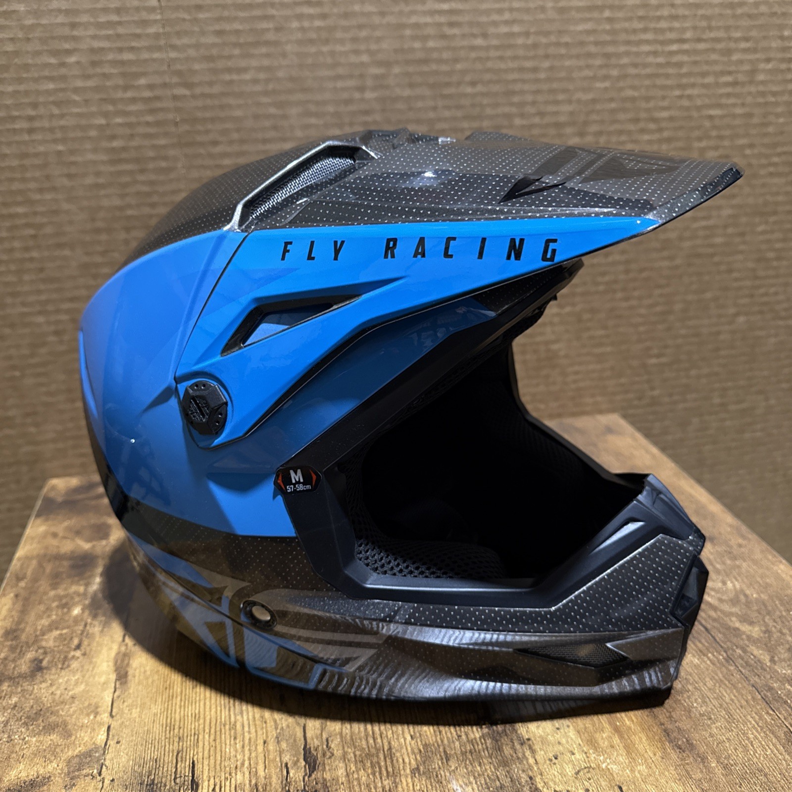 Fly Racing Kinetic Offroad Motorcycle Helmet - Medium - Blue