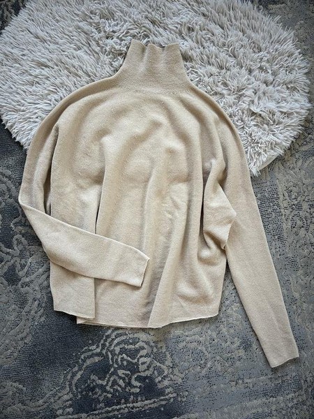 Women DRYKORN Sweater Beige Wool 34 / XS / 42