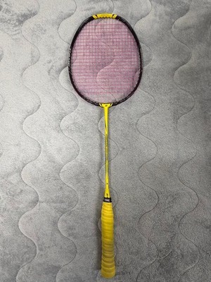 Yonex NANOFLARE 1000 GAME Badminton Racket Slim Design Pink Strings Black Yellow