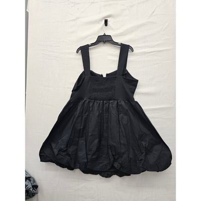princess polly baby blue dress Bay Bubble Hem Dress in Black, Blue | REPERTOIRE main image 1