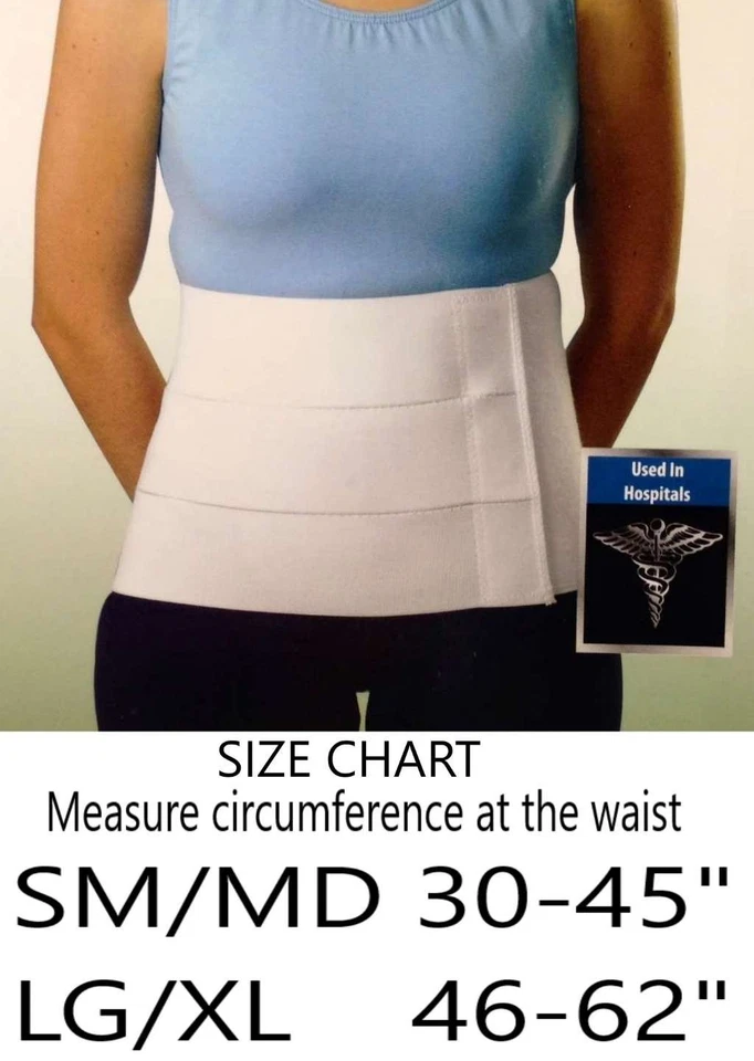 Curad 腹部粘合剂 9 英寸高级 3 面板小号/中号 30-45 — 第 2/3 张图片