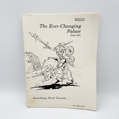 The Ever-Changing Palace: A Xanadu Fanzine (Issue One #1 1990) V.M. Wyman