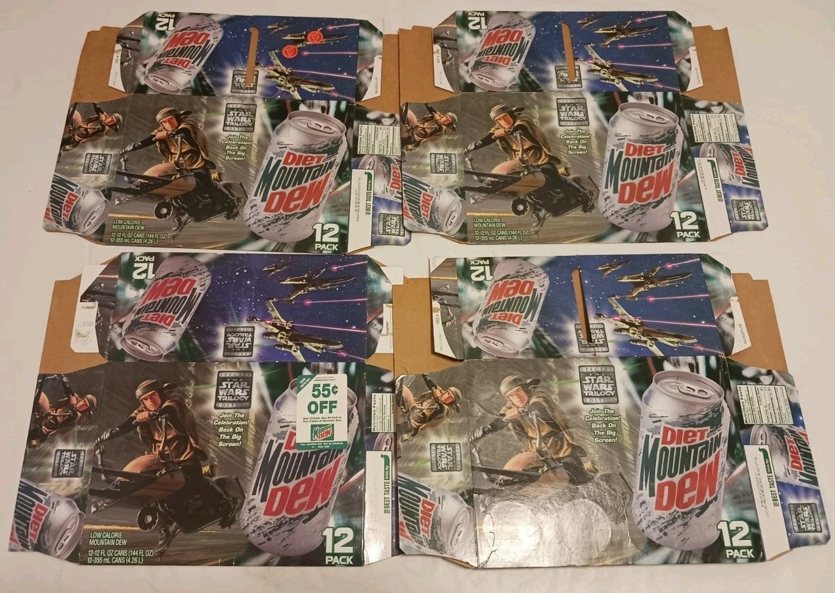 Rare Excellent Shape 1997 Pepsi Star Wars Trilogy 12 Pack