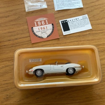 Vanguards VA49000 Jaguar E Type creme 1:43 Limited Edition mit Zertifikat sehr guter Zustand