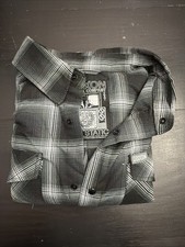 Dixxon Flannel Company The Static Gently Used Men  s 2XT Pearl Snap Limited Rare
