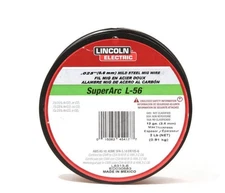 Lincoln Electric  SuperARC L-56 MIG Welding Wire Spool .030" Mild Steel 2lb