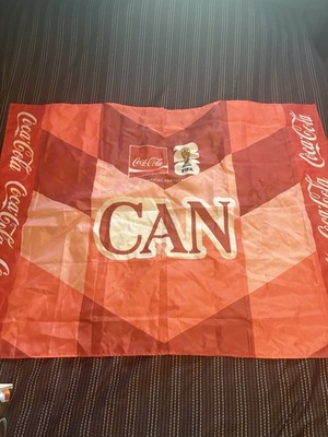 FIFA 2026 World Cup CANADA Coca-Cola Promotional Flag/Cape Rare