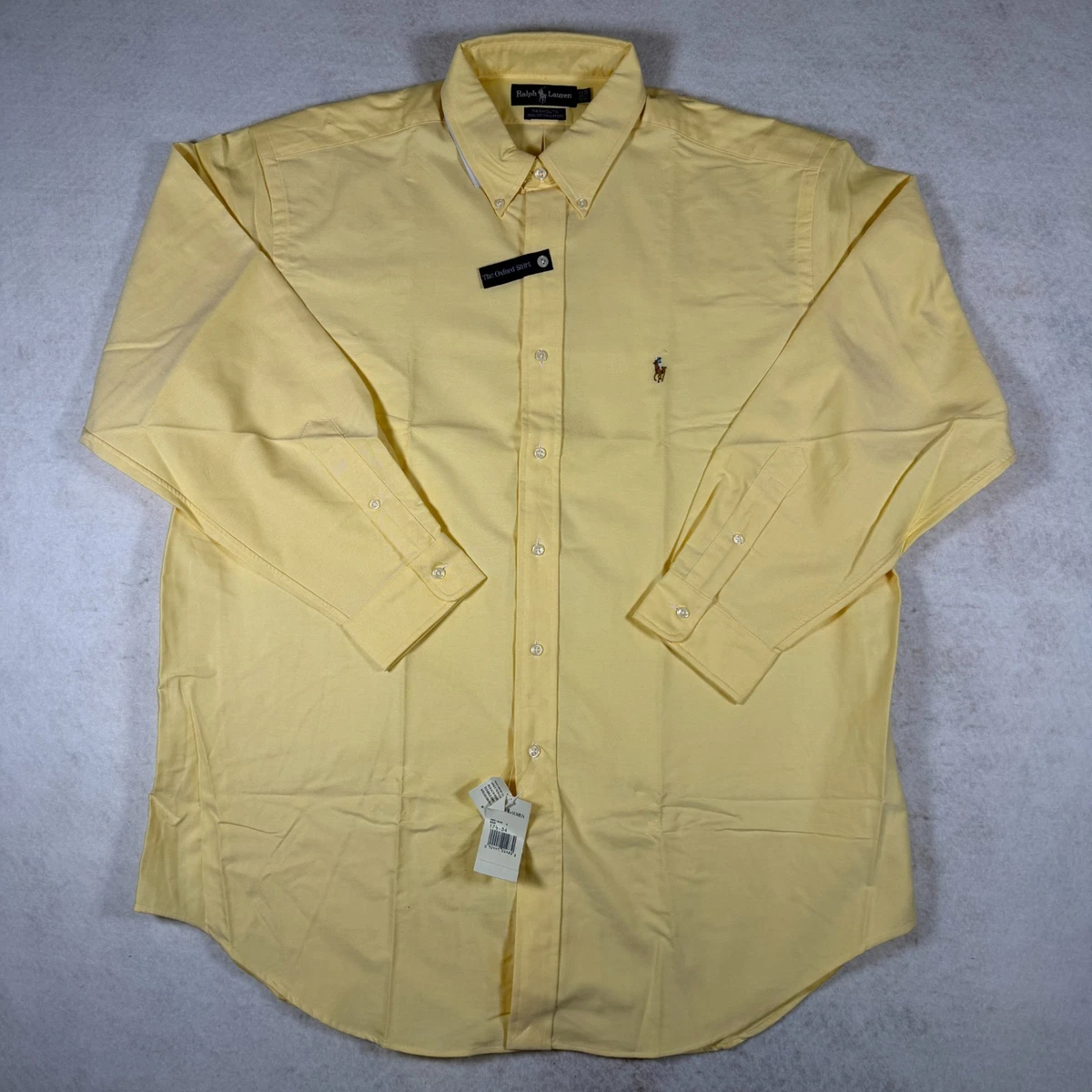 Polo Ralph Lauren Yellow Button-Down Dress Shirts for Men for sale