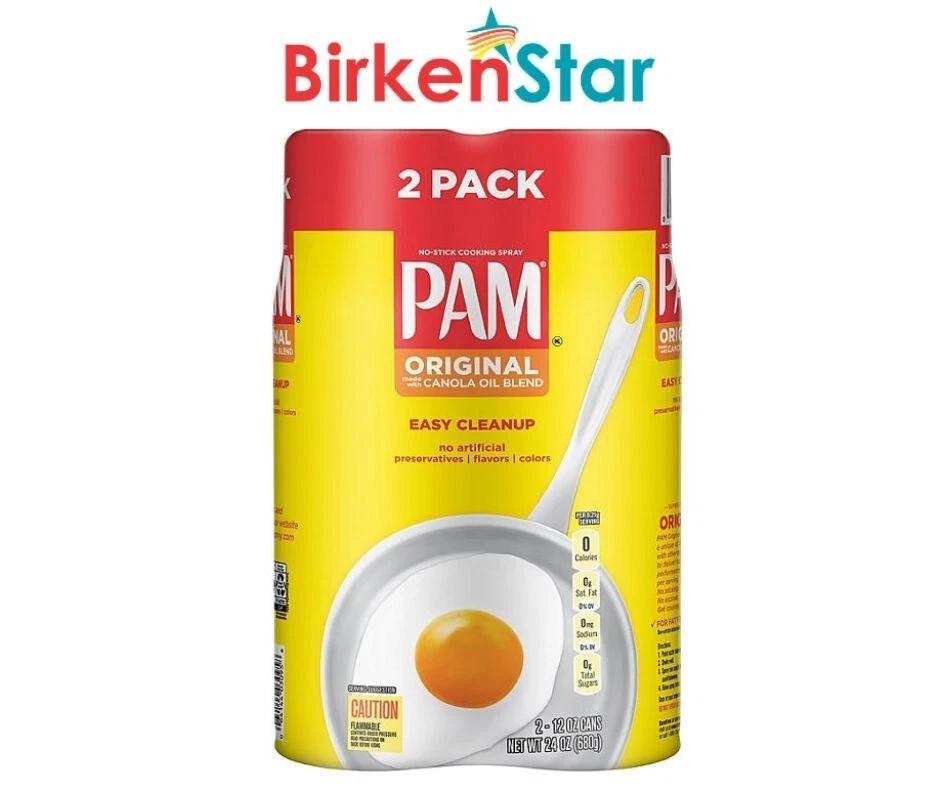 PAM Original Cooking Spray (12 oz., 2 pk.) Great Price