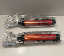 -New- Lot of 2 Pureflow Emergency Water Filter Straw Outdoor Survival