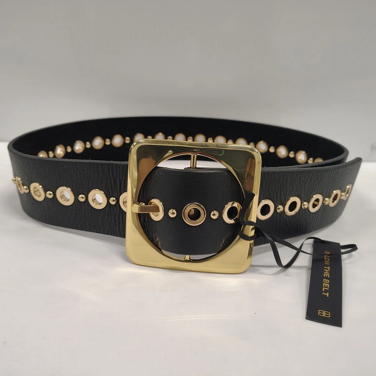 B-Low The Belt Leather Black Belts for Women for sale | eBay display picture 2