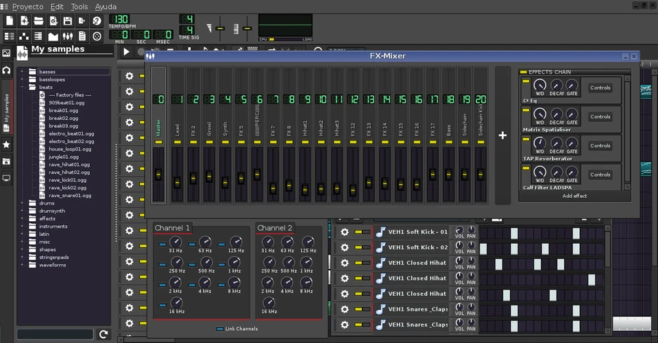 Pro Music Production Software Beat Maker MultiTrack Audio Editor Mixing DAW - Image 2 of 4