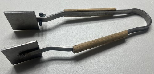 Glass Bead Press Masher - 2”x2” Pad - Adjustable  Screw - Spring Loaded - Wale