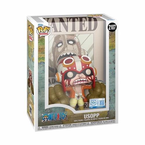 Funko Pop! One Piece - Usopp - Funko (Exclusive) #2107 Wanted poster
