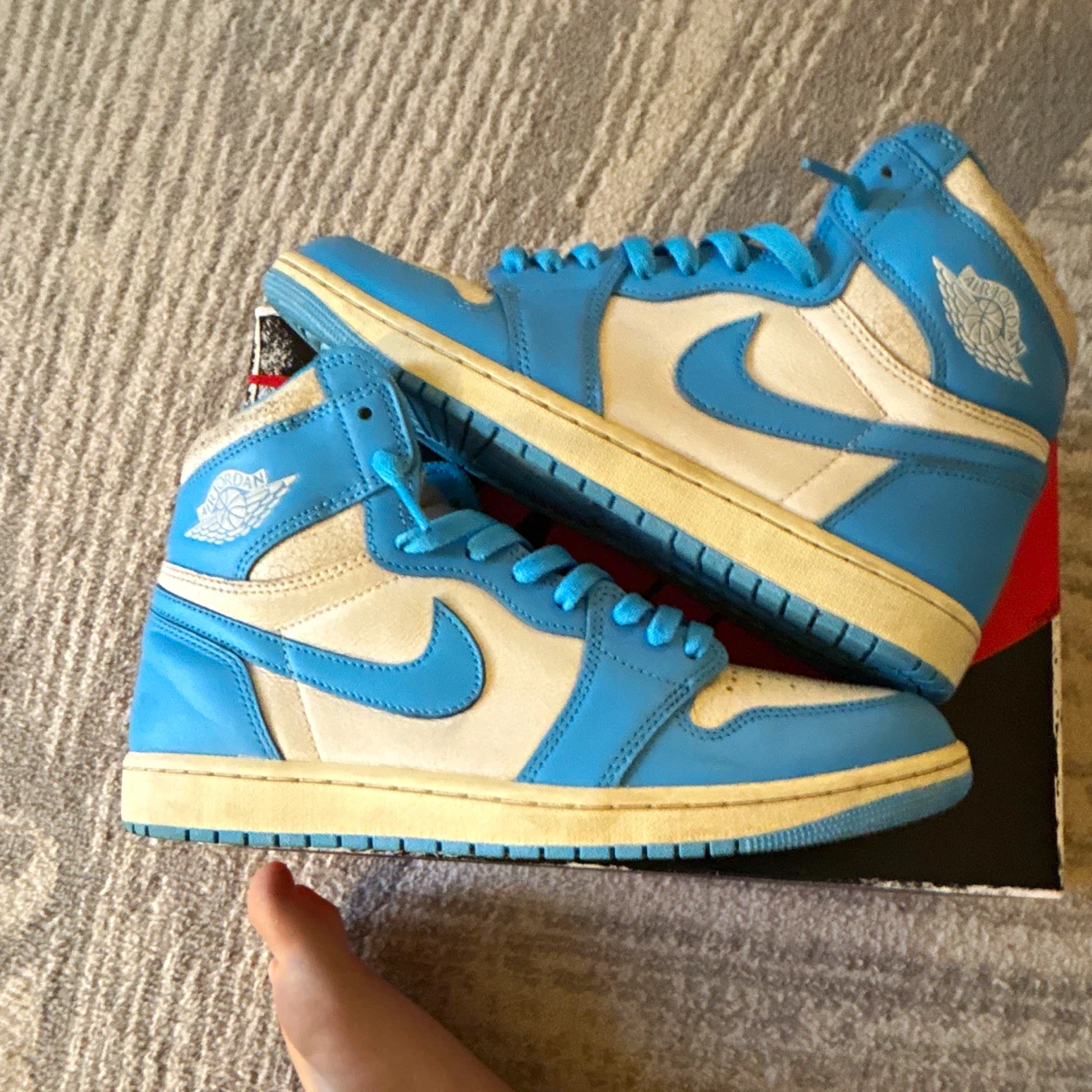 Jordan 1 Retro OG High UNC Reimagined for Sale | Authenticity