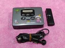 Sony WM-GX711 AM/FM Radio Recording Walkman With Remote  AA Adapter. New Belt