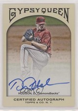 2011 Topps Gypsy Queen Auto Daniel Hudson #GQA-DH Auto 0t2
