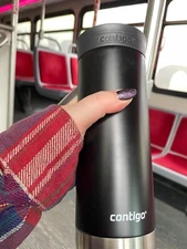 Contigo Huron Vacuum-Insulated Stainless Steel Travel Mug Leak-Proof Lid 16oz
