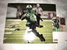 Tyre Brady Marshall Thundering Herd signed autographed 8x10 football photo