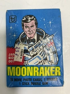 Moonraker Wax Pack Of Cards Roger Moore 007 Worn Exterior