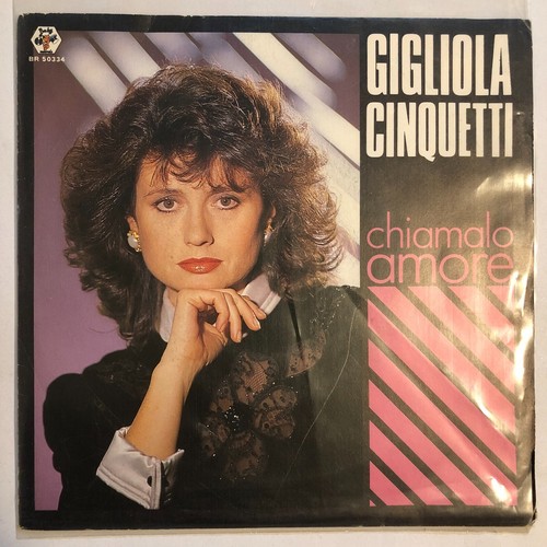 GIGLIOLA CINQUETTI - CHIAMALO AMORE - 1985 ITALIAN 7¨SINGLE, PS, ITALO DISCO - Imagen 1 de 4