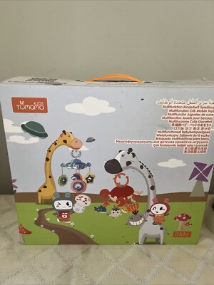 TuMama Baby Crib Mobile 3 in 1 with Projection Light, Music and Toys READ