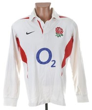 ENGLAND 2002 2004 HOME RUGBY UNION SHIRT JERSEY NIKE SIZE M ADULT