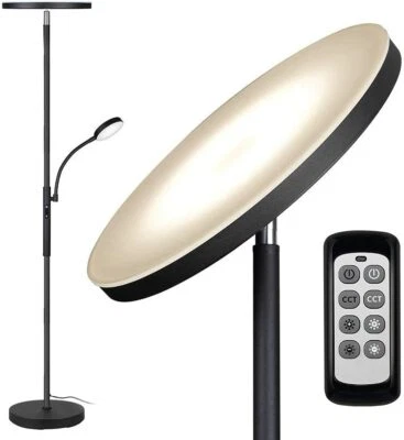 DIMUNT Floor Lamp - LED Floor Lamps for Living Room Bright Lighting, 27W/2000LM Main