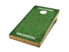Cornhole Decals Football Field Adhesive Backing  Rec League 2X4 Skins 2 Decal 