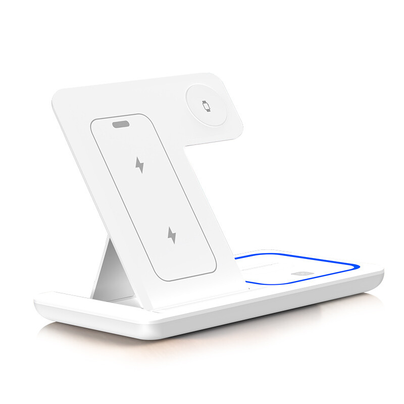 Wireless Charging Station 3-in-1 Foldable for iPhone Apple Watch AirPods-image