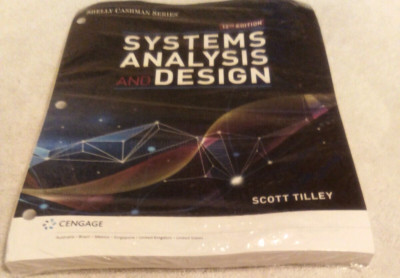 Systems Analysis and Design. 12th Ed. Tilley. MindTap Course. (LOOSE-LEAF) NEW