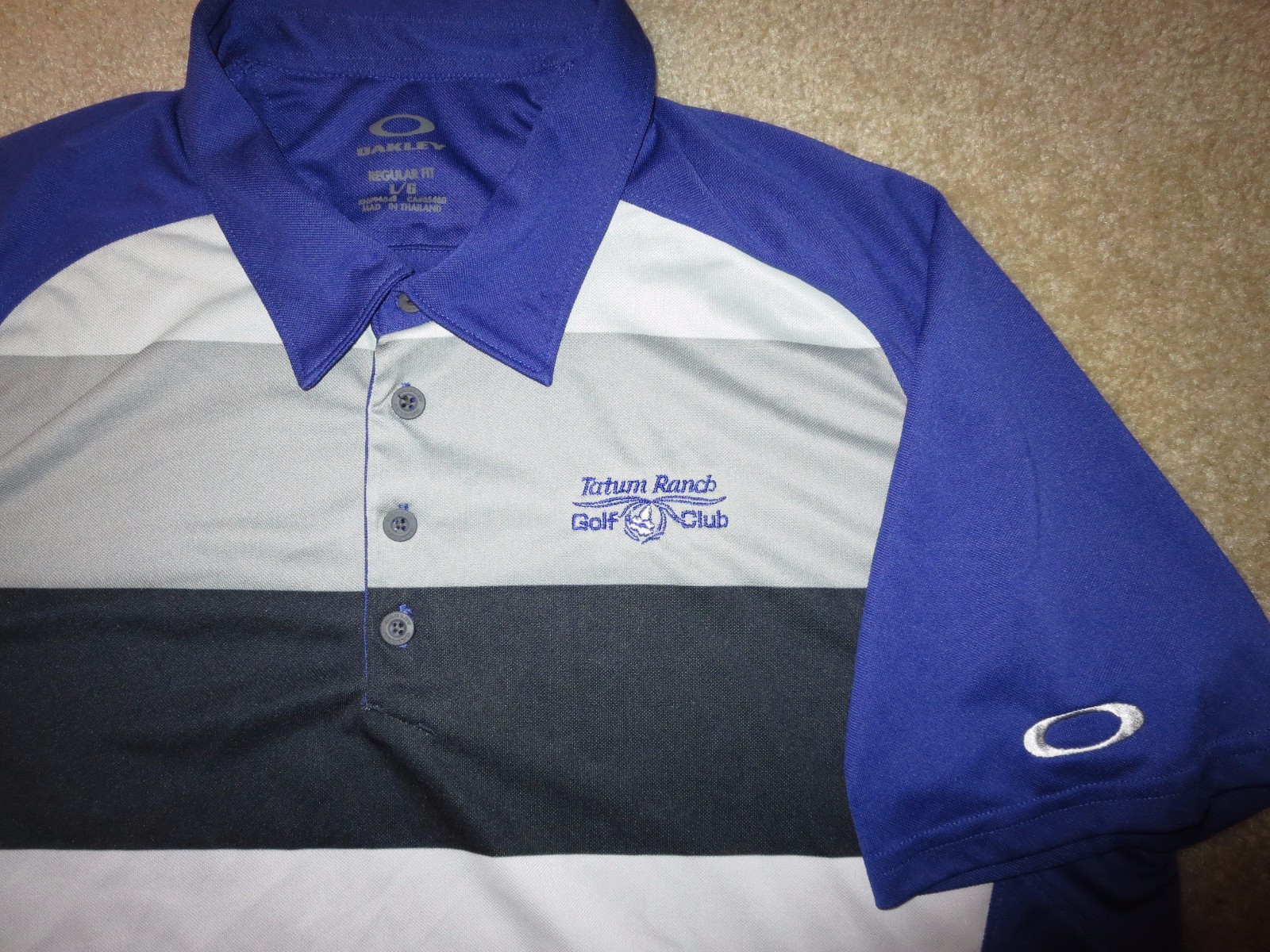 Oakley Hydrolix Tatum Ranch Golf Club Polo Shirt … - image 2