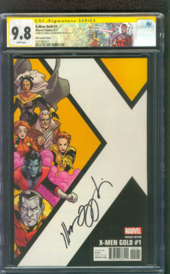 X Men Gold 1 CGC SS 9.8 Kirk Variant Custom Label | eBay