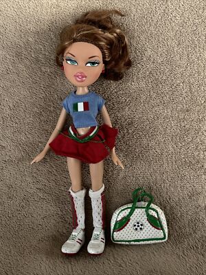 Bratz Doll - Play Sportz Football Soccer Italy Meygan Rare | eBay