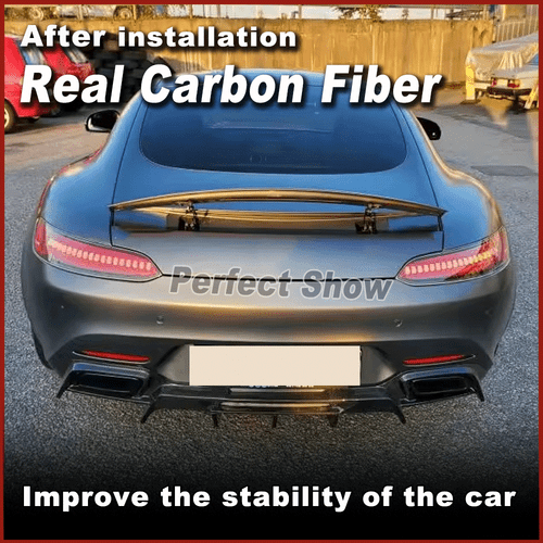 Difusor carbono difusor trasero faldón trasero labio para Benz AMG GT GTR GTS 2015-2018 - Imagen 2 de 10