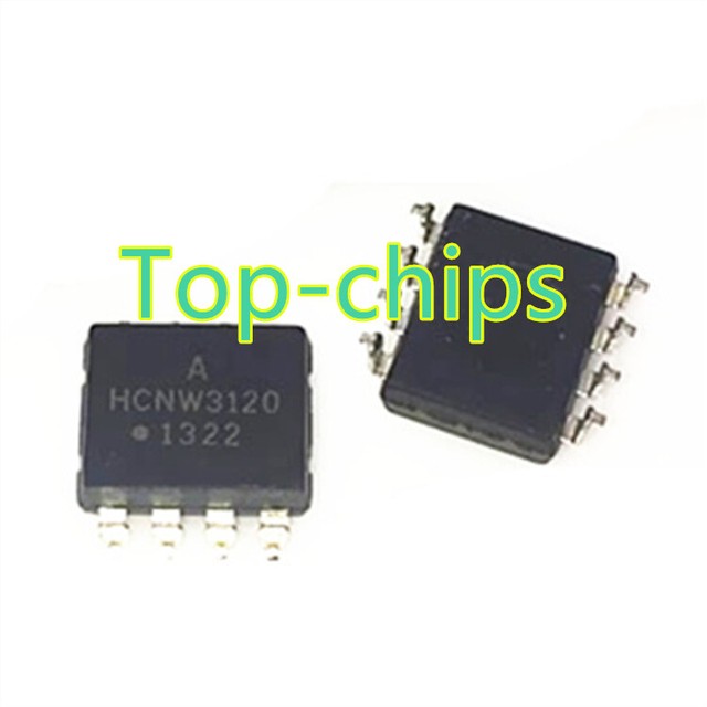 10PCS HCNW3120 DIP-8 HCNW 3120 2.0Amp Output Current IGBT Gate Drive ...
