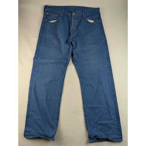 Mens Levis 501 XX Jeans Size 40x32 Blue 