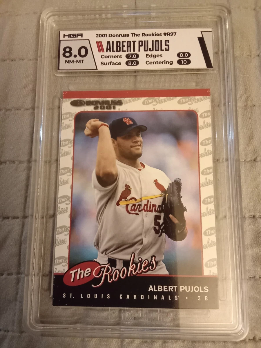 Donruss Albert Pujols Rookie Baseball Sports Trading Cards