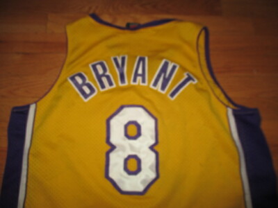 Nike KOBE BRYANT No. 8 LOS ANGELES LAKERS (LG) Jersey | eBay