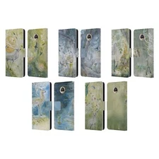 OFFICIAL STEPHANIE LAW STAG SONATA CYCLE LEATHER BOOK CASE FOR MOTOROLA PHONES