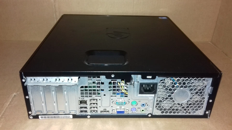 Ordenador PC HP Compaq 8000 Elite SFF Intel Core 2 Duo E8400 @3 GHz 4GB RAM - Imagen 2 de 3