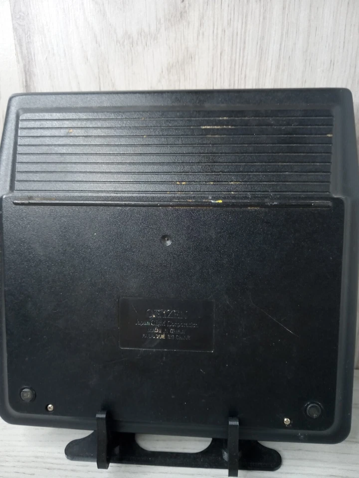 CITIZEN CALCULATOR DUAL POWER SOLAR - VINTAGE WORKING RARE RETRO - Image 2 of 3