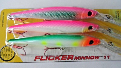 Berkley Flicker MINNOW Crankbait #11 (Select Color) 3-PACK | eBay