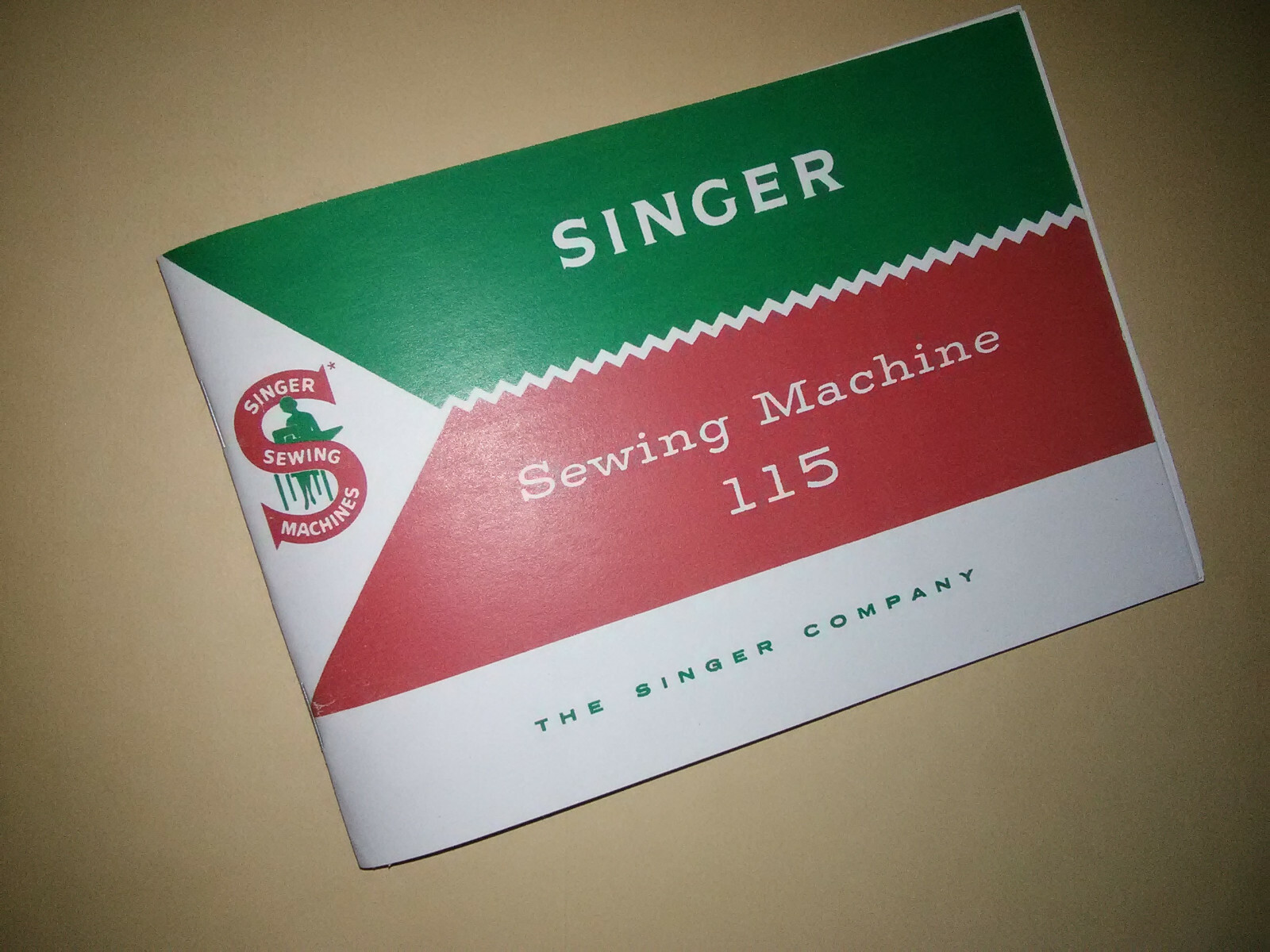 Singer 115 Sewing Machine Owners Manual Reproduction (Class 115) eBay