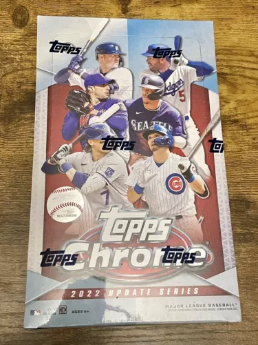 Topps 2022 Chrome Update Hobby Box - Julio, Bobby Witt, Torkelson Rookies